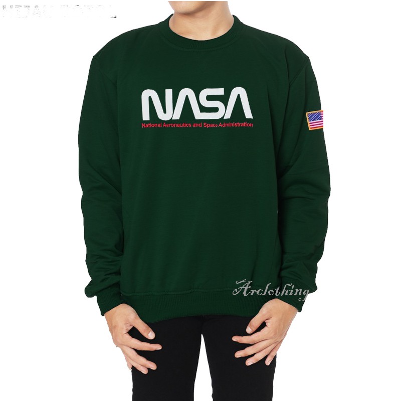 Sweater Crewneck NASA H&amp;M Script