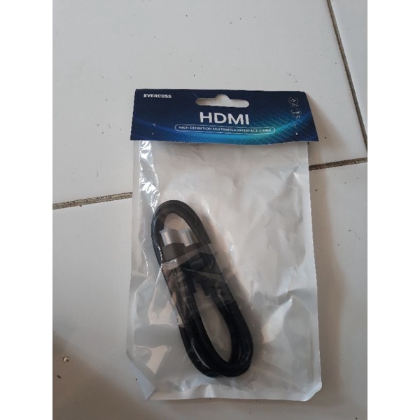 HDMI Evercoss Perangkat TV Flat HDMI Smart TV Kabel TV