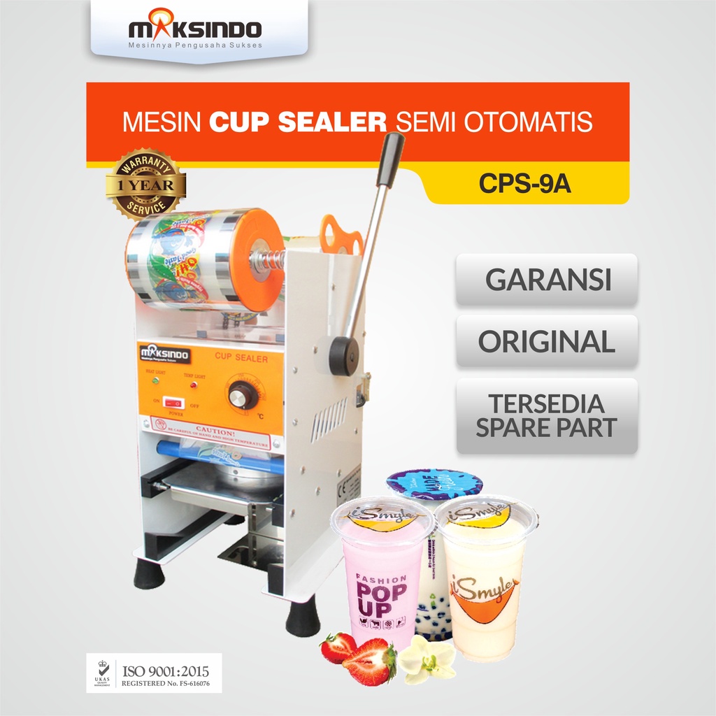 Mesin Cup Sealer Semi Otomatis (CPS-9A)