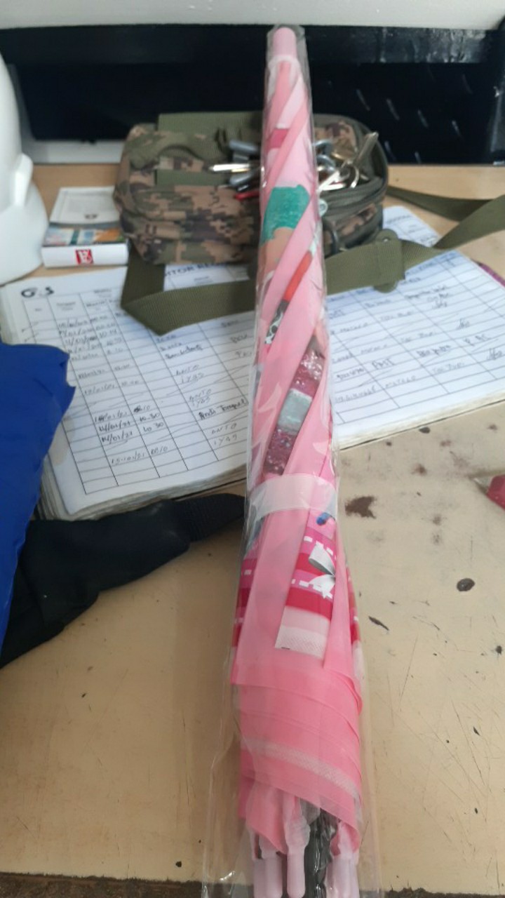 Payung Anak Pvc Karakter 4 Sisi Na