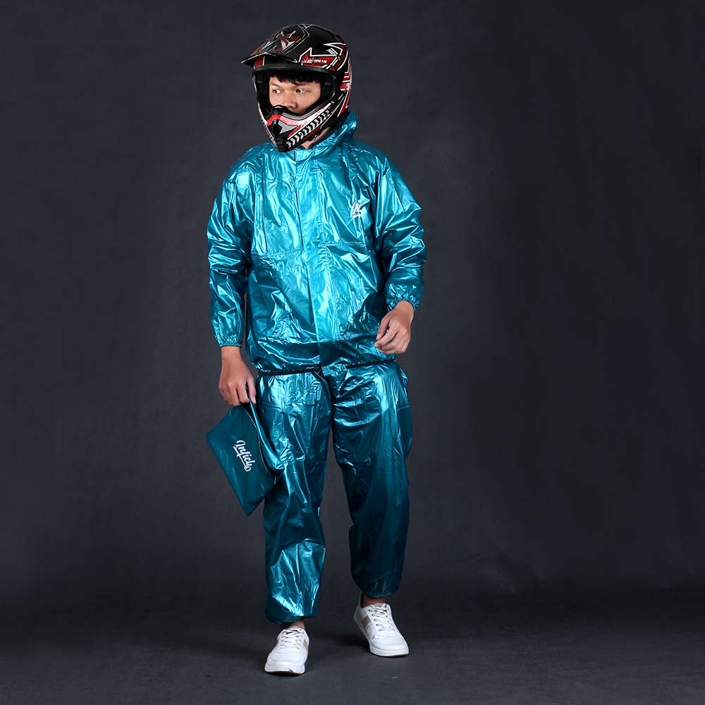 JAS HUJAN SETELAN PRIA MURAH BERKUALITAS JAS HUJAN COWOK |BIRU, TOSCA, SILVER, MERAH, HITAM, PUTIH