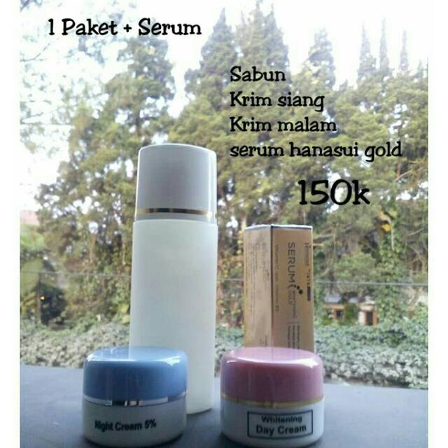 Paket wdc nc serum hanasui gold