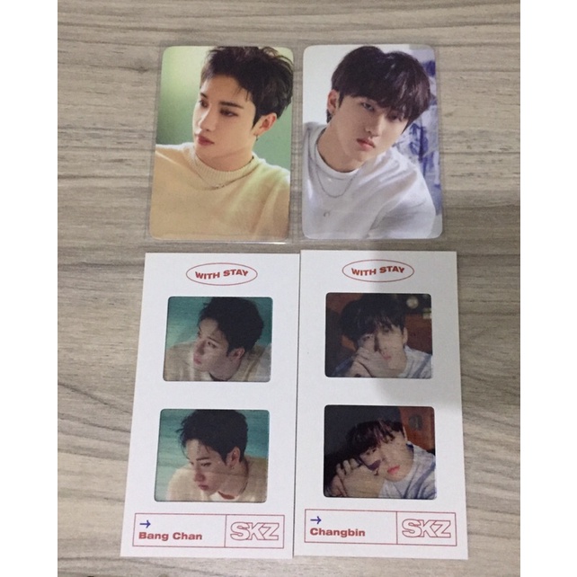 photocard straykids bangchan changbin