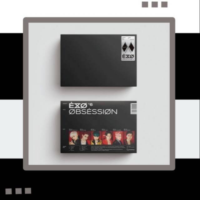 PRELOVED Album Exo Obsession X-Exo Ver.