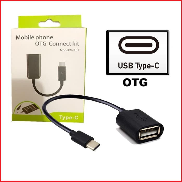 Kabel Data OTG TYPE C to USB Port Converter- OTG Type C Kabel