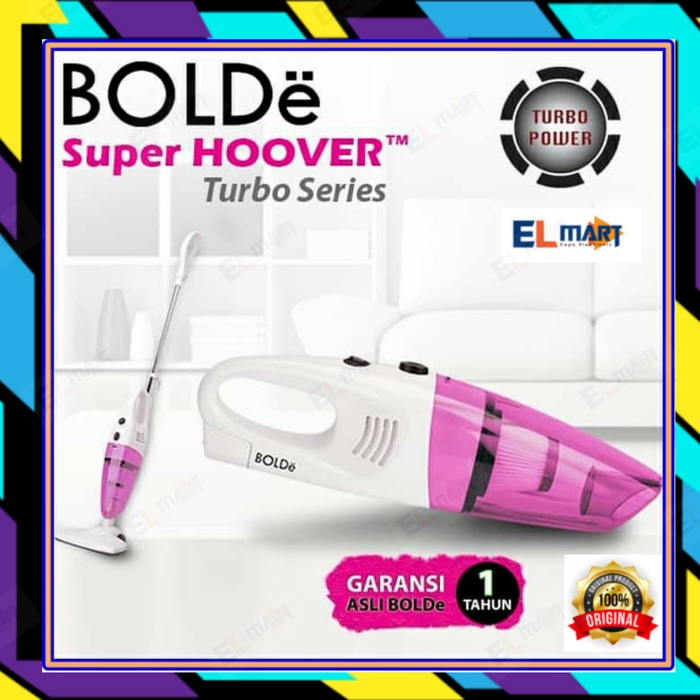 Alat penyedot debu vacum cleaner BOLde Super hoover Turbo series ori