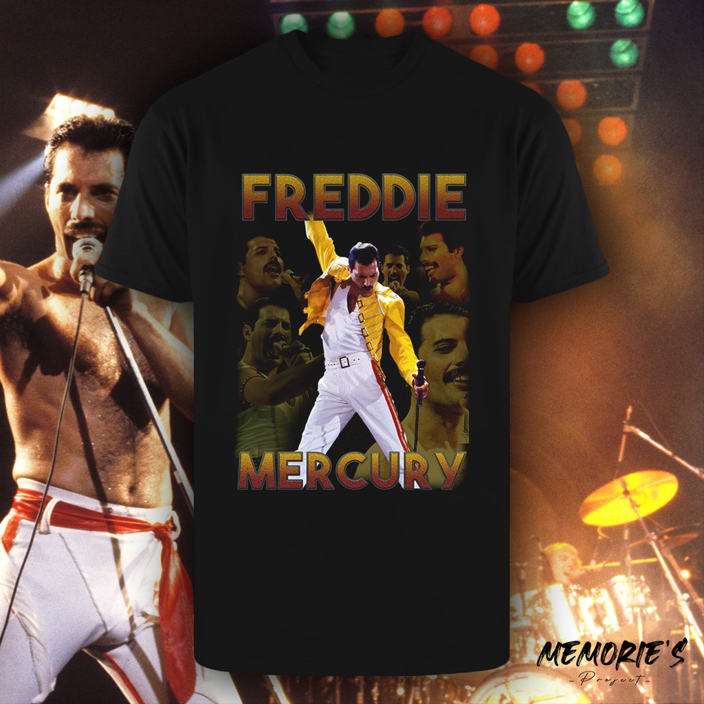 BOOTLEG TEES - FREDDIE MERCURY