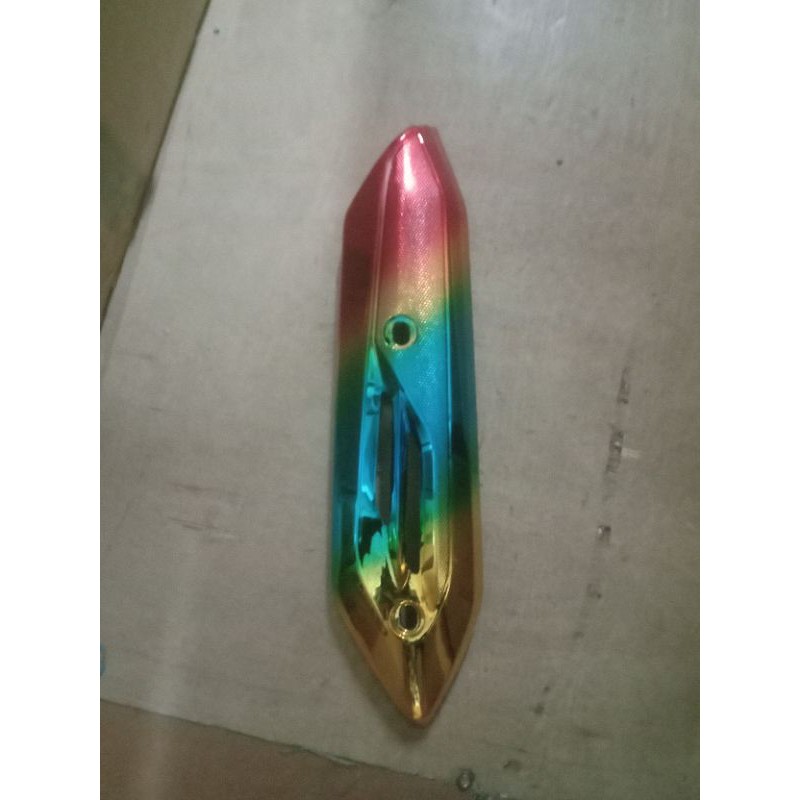 Tutup Knalpot Motor beat New esp Dulaxe 2021 pelangi