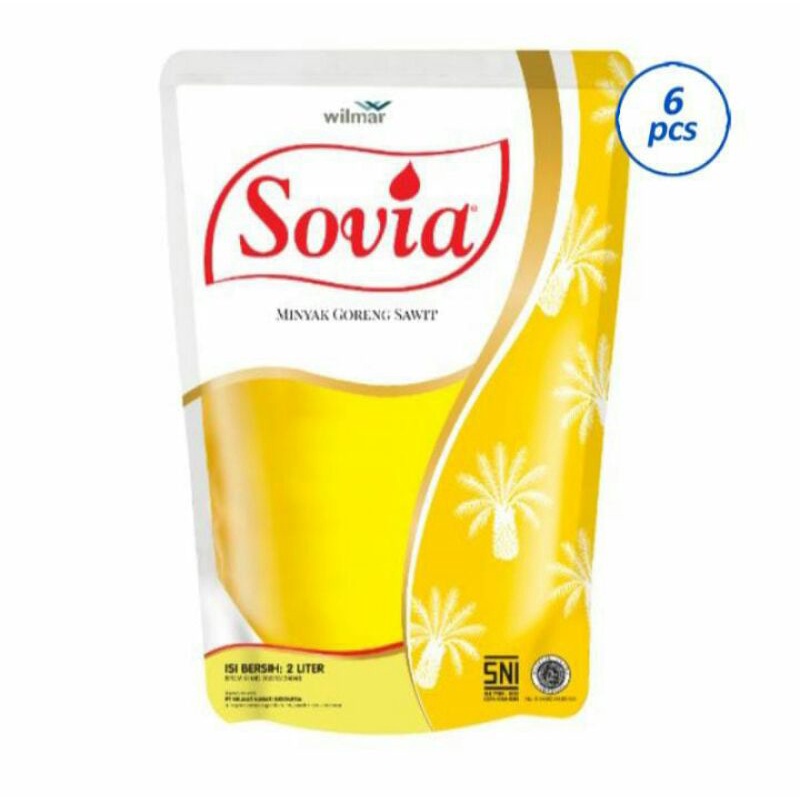 

Sovia Minyak Goreng Pouch [2000mL/6Pcs