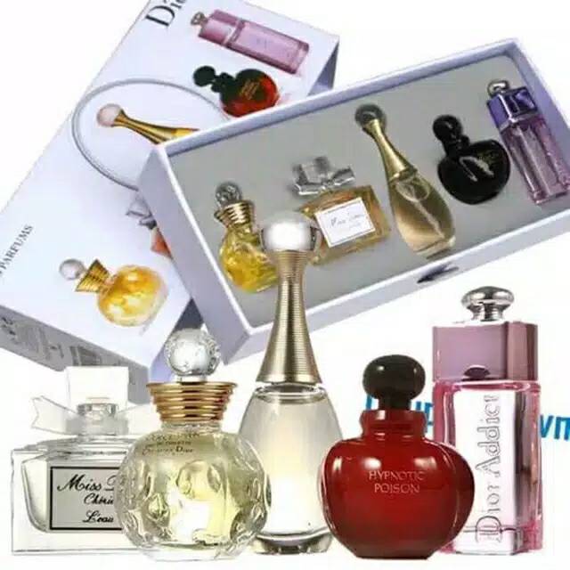PARFUM DIOR Miniatur 5in1 Set