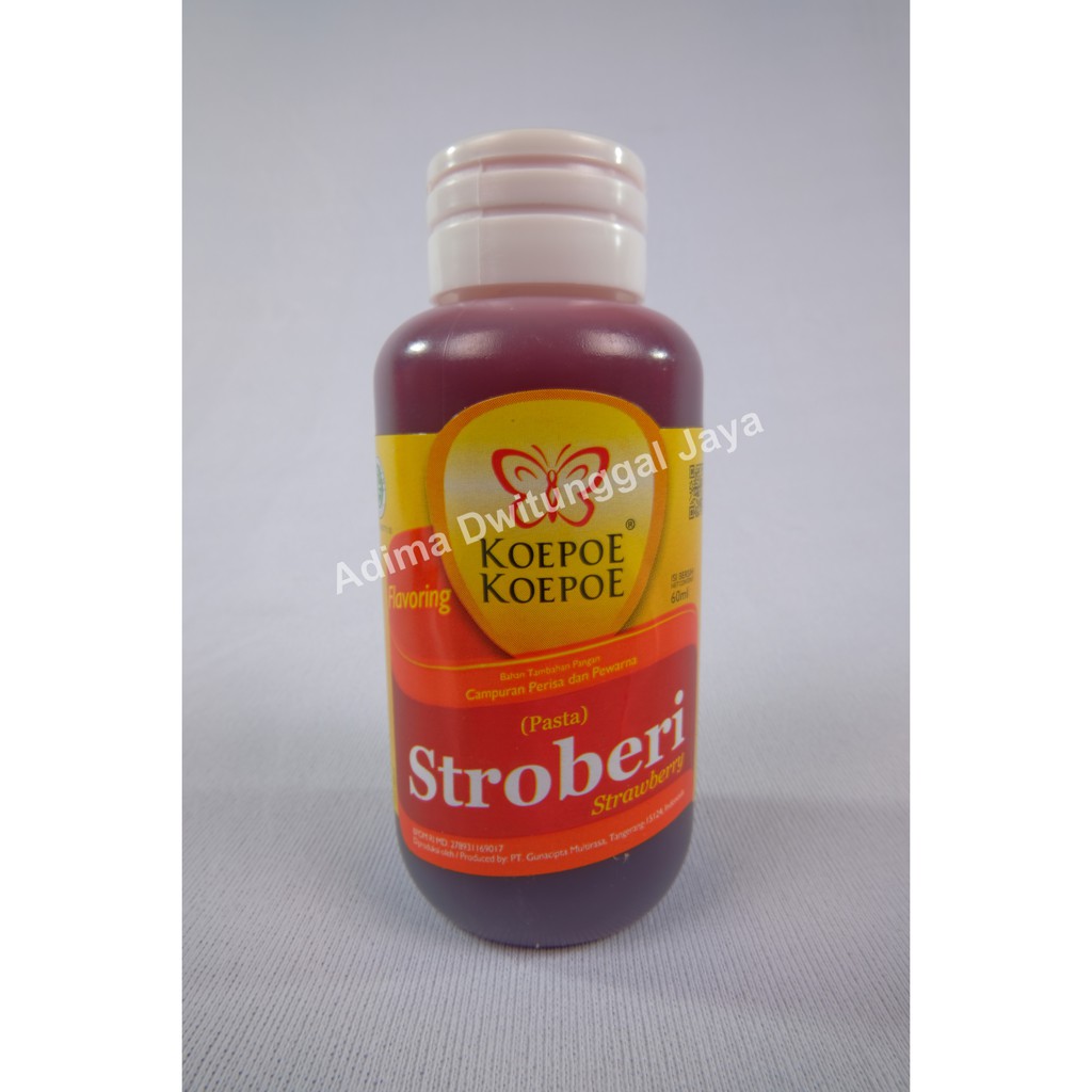 Koepoe Koepoe Aroma Pasta Stroberi / Strawberry 60 ml