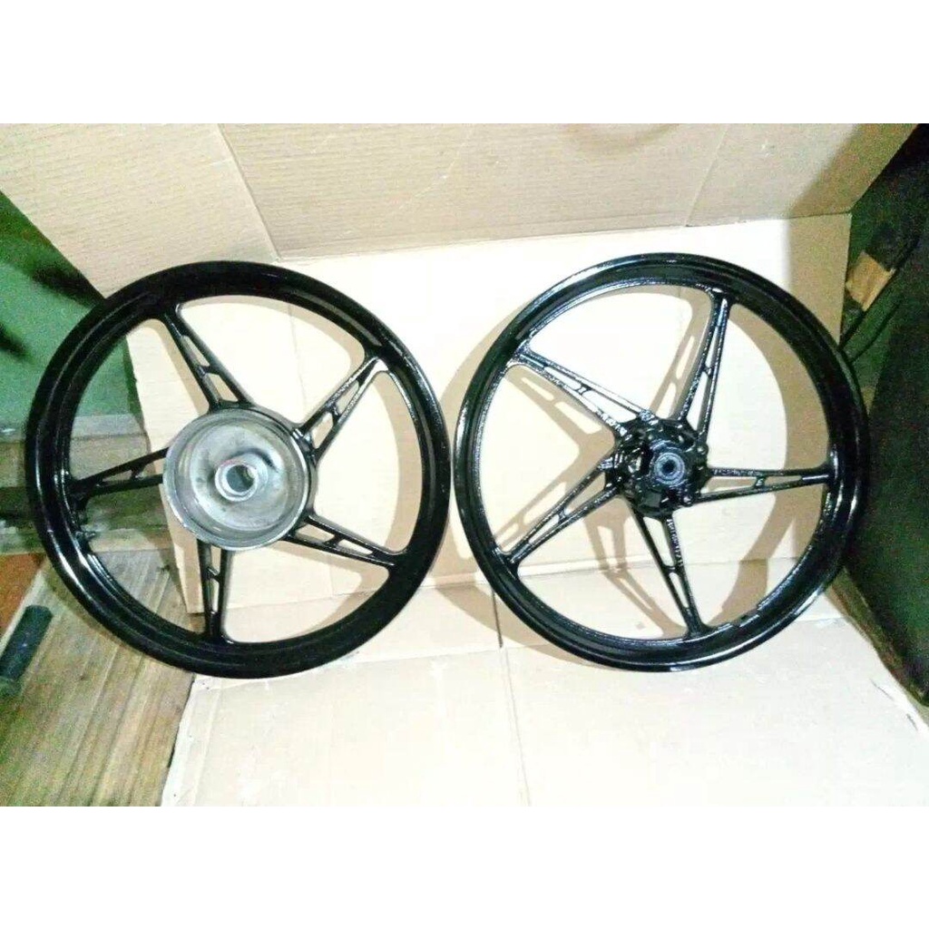 Velg Pelk Racing Depan Belakang Motor Yamaha Jupiter Mx Old / Vega Orignal Copotan Yamaha