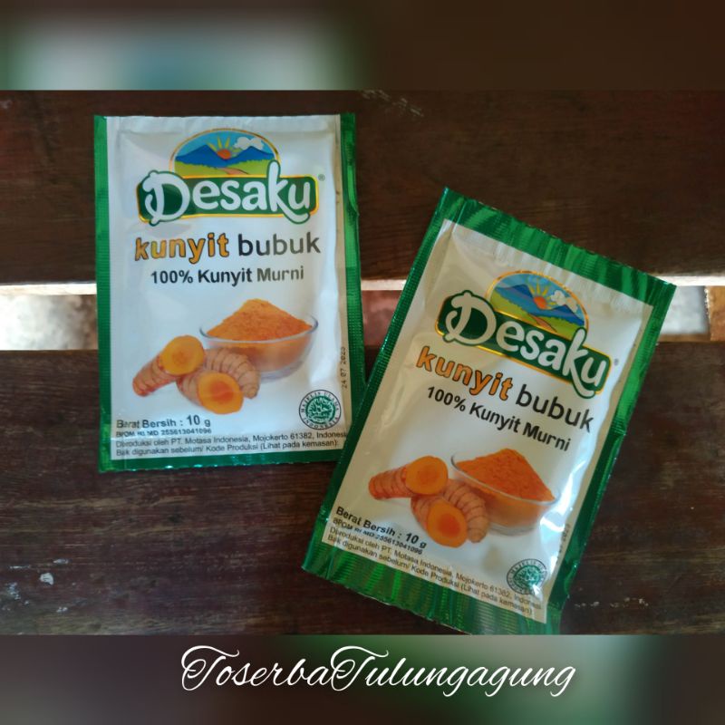 

Desaku kunyit bubuk sacet
