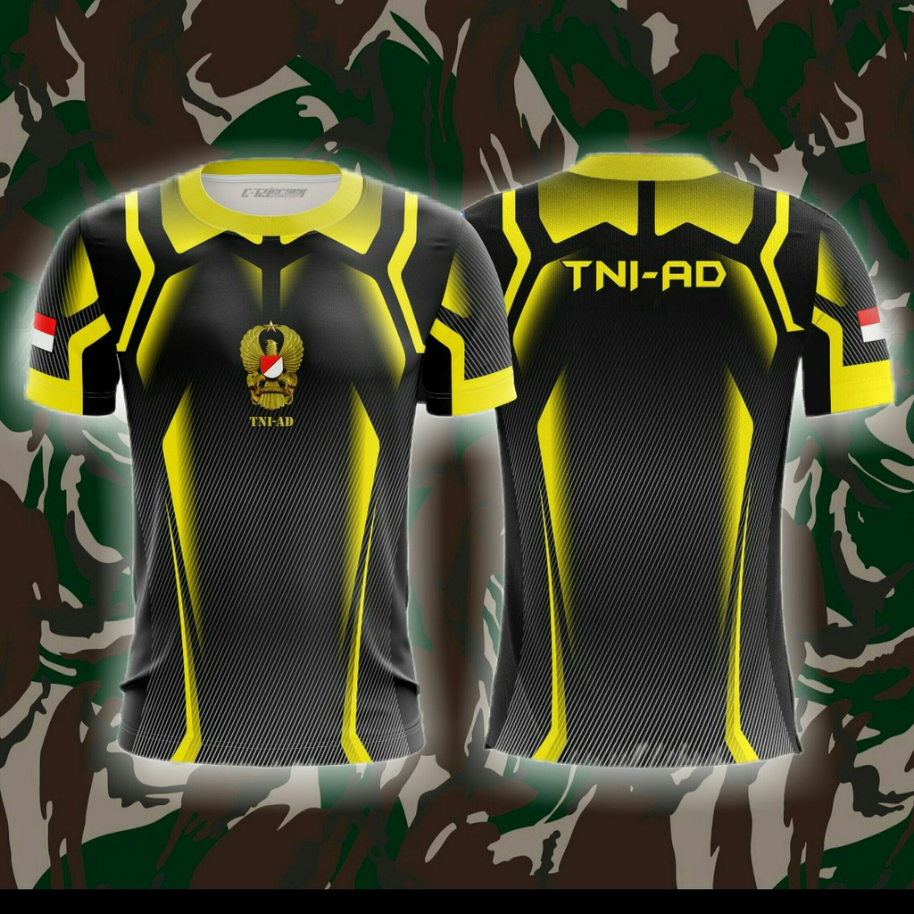 Jual Kaos Tni Ad Jersey Fullprint Premium Shopee Indonesia