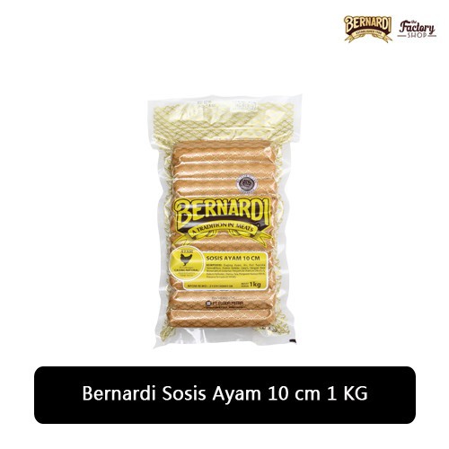 

Bernardi Sosis Ayam 10 cm 1 KG