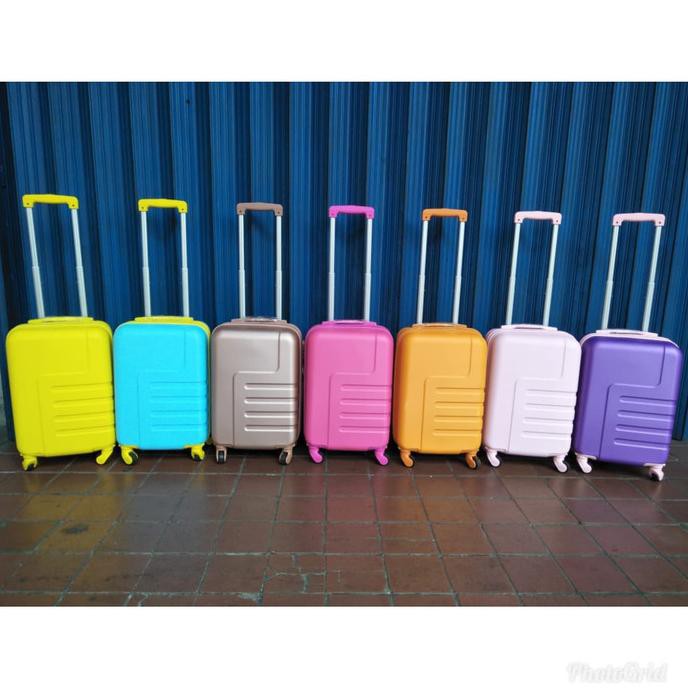PROMO Koper polo fiber empire 16 inch cabin / koper cabin size 19 pastel / KOPER