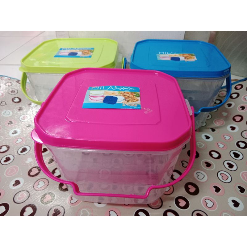 sealware segi milano/toples plastik/toples krupuk
