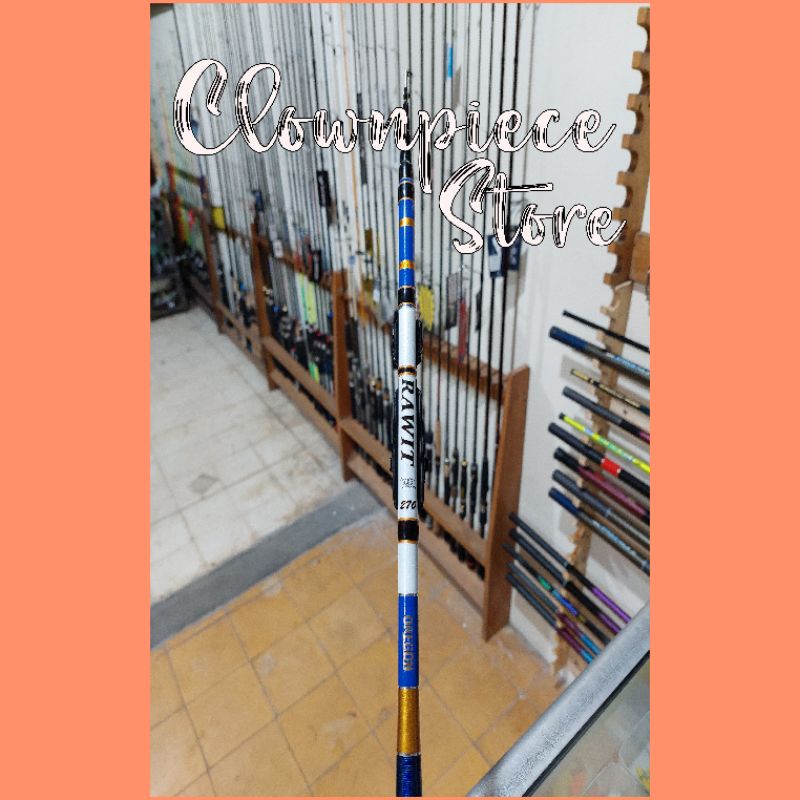 Joran Tegek Pancing Oregon Rawit 270 (2.7m) Custom Set Kolong / Joran Tegek Oregon Rawit 270 (2.7m) 