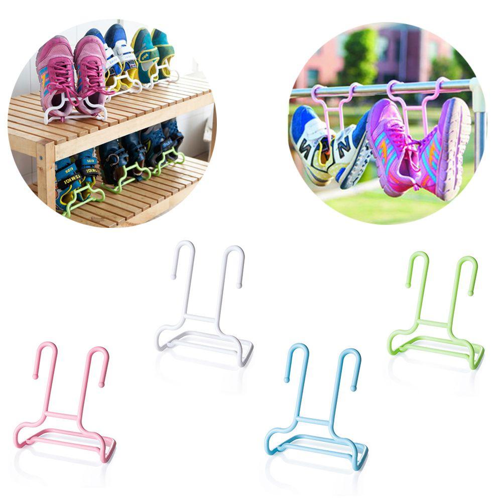 Suyo Rak Pengering Sepatu Rak Multi Fungsi Lemari Pakaian Anak Organizer Kids Shoes Hanging