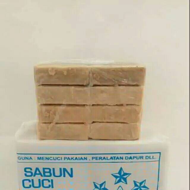 Sabun Cuci Coklat Bintang Mahkota (1Pak) Sabun ajaib Penghilang Noda