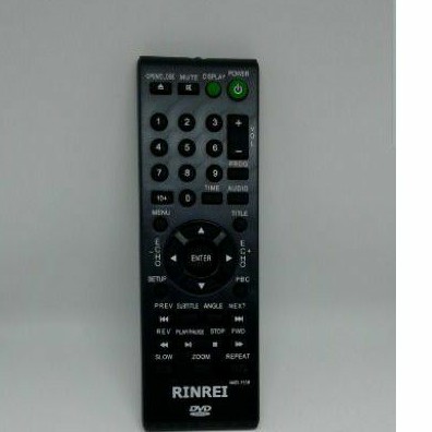 REMOTE DVD PLAYER RINREI ORIGINAL