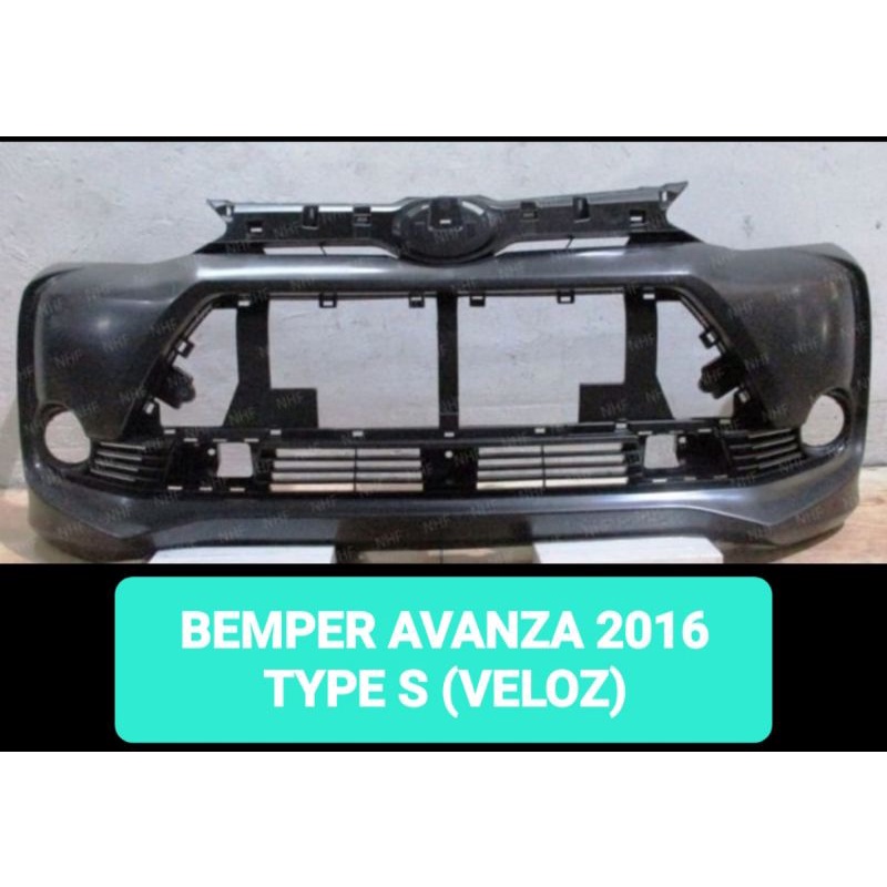 BEMPER DEPAN AVANZA 2016 TYPE S ( VELOZ )