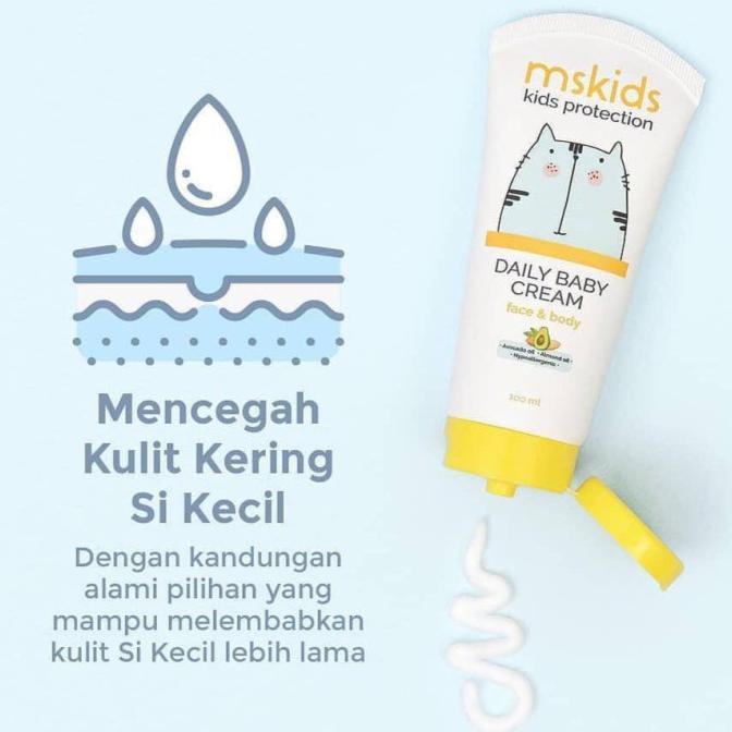 Premium Product Ms Glow Kids Mskids Daily Baby Ms Kids Daily Cream Lotion Bayi Msglow - Paling Dicar