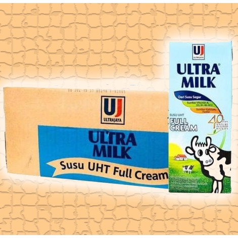 

Susu Ultra Milk Full Cream 250 ml 1 Dus Isi 24 Pcs