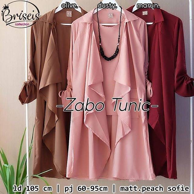 Zabo Tunik Pinguin Peach Sofie Rempel Polos