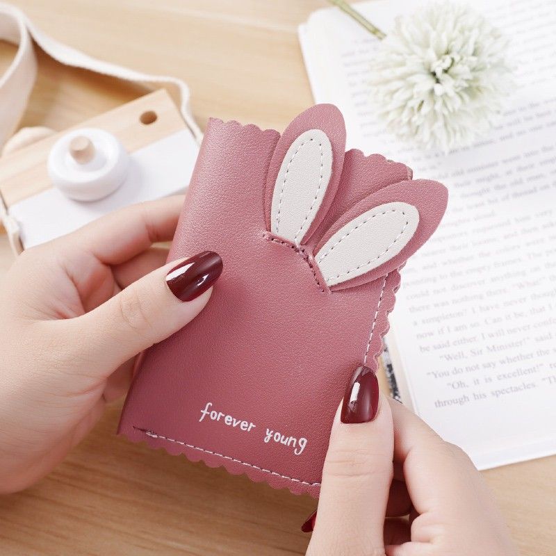 Medan Termurah KD53 Korean style import Dompet wanita trendy rabit lucu