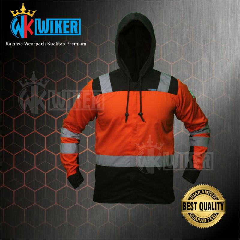 Wearpack Safety Penutup Kepala - Baju Safety - Baju Proyek