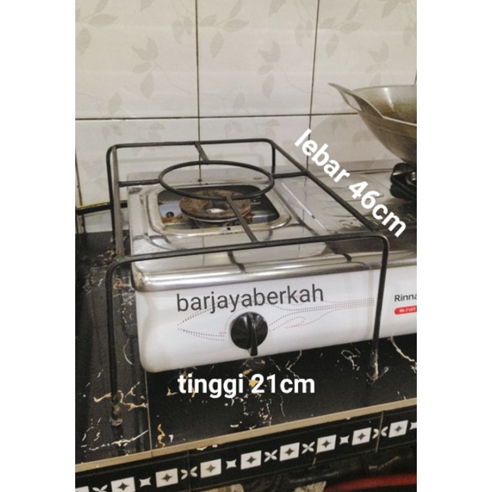 TATAKAN OVEN JUMBO , behel kompor rinnai