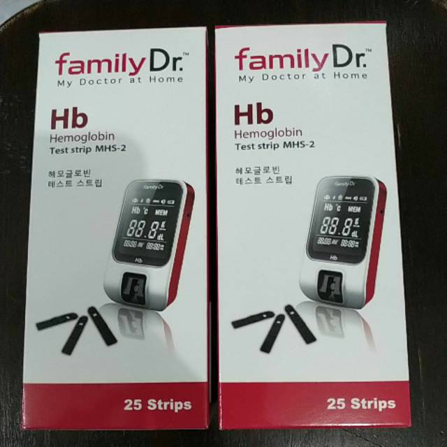 Strip family dr hb / family dr hb / cek hb / hemoglobin