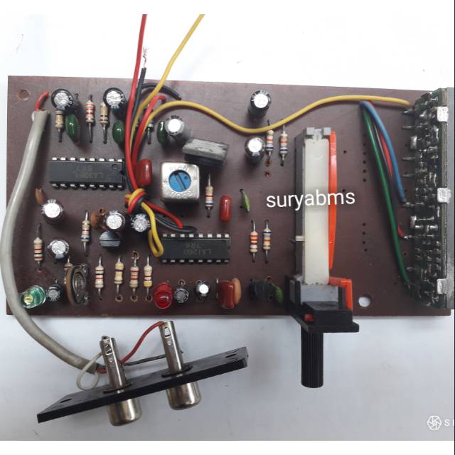 Kit radio tuner potensio slow motion