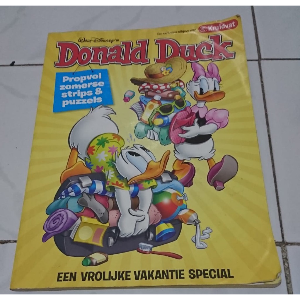 Komik Cergam Donald duck bahasa belanda
