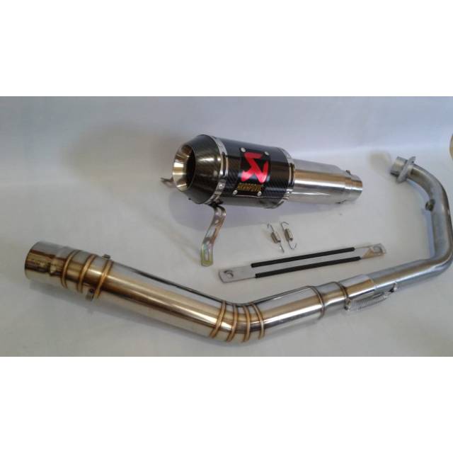 Knalpot akrapovic vixion new