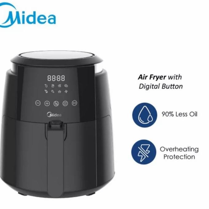 Midea Digital Air Fryer Mf-Cn 35B