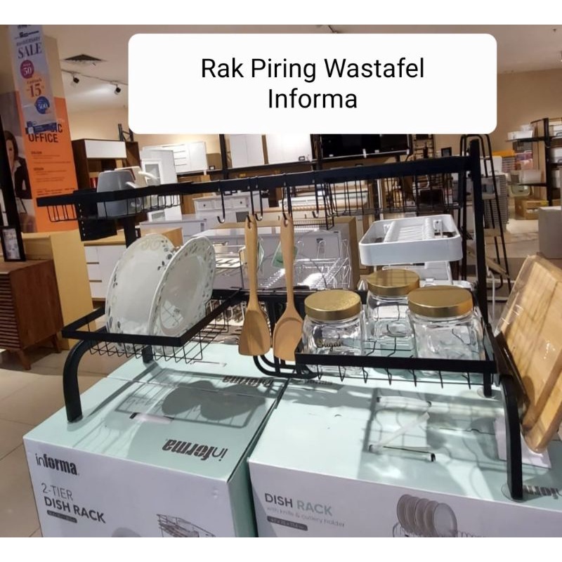 Rak Piring Wastafel Informa