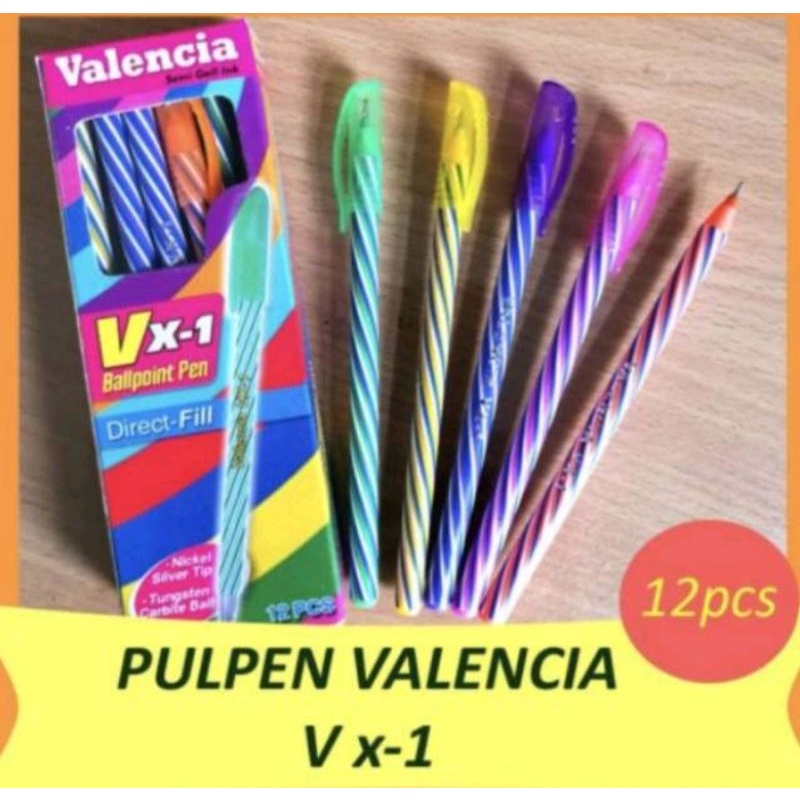 ballpoint pen lilin - nevada / valencia - baalpoint hitam