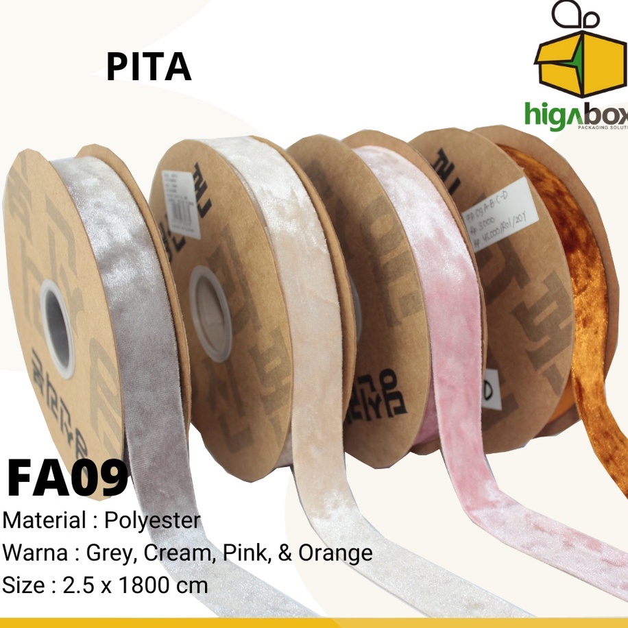 

Pita Kado, Pita Bunga, Pita Souvenir lebar 2.5cm I FA09