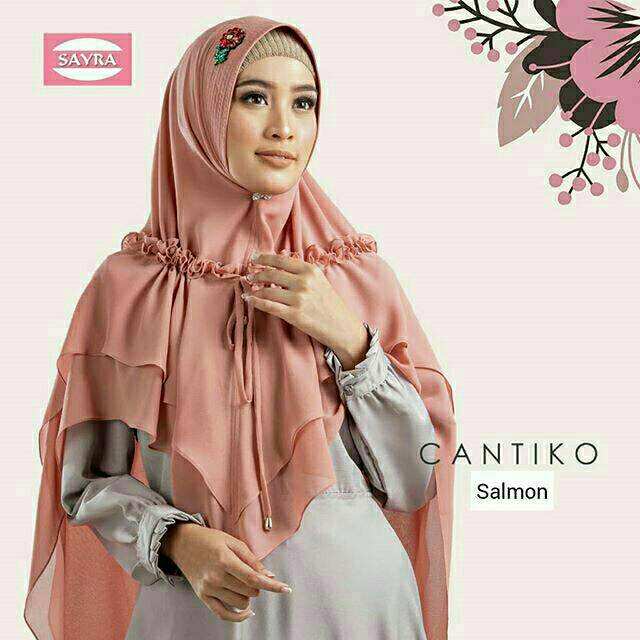 Khimar Cantiko Original Sayra Hijab