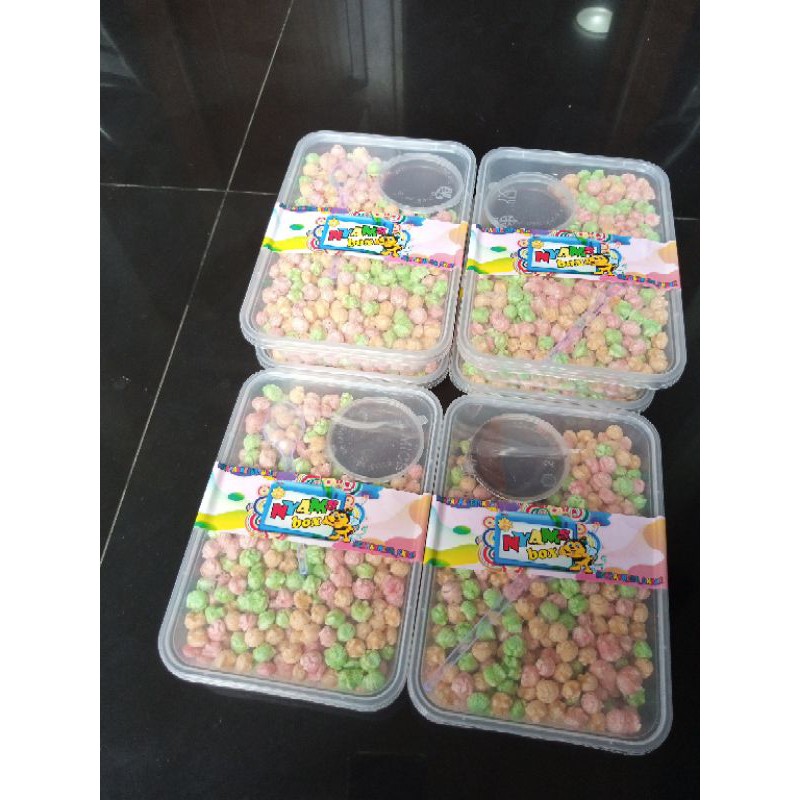 

Nyam Nyam Box Rice Crispy Snack Murah Grosir Rice Crispy Kemasan Box