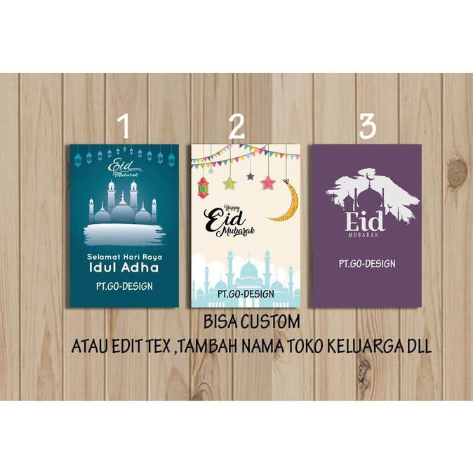 

Rp 500/ pcs Kartu lebaran, ucapan idul ADHA, kartu parcel lebaran,