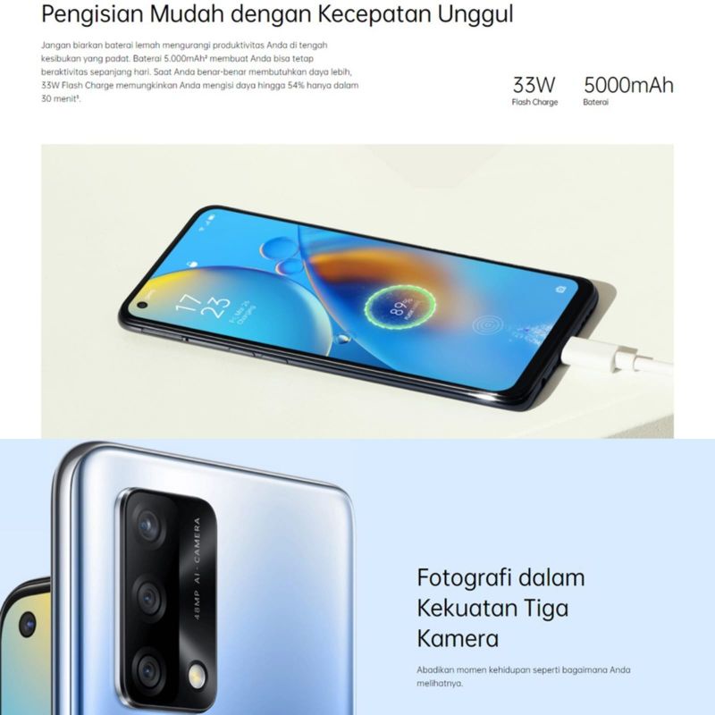 Oppo A74 5G Garansi Resmi