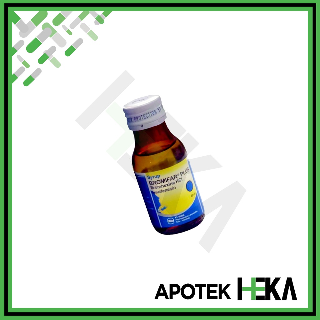 Bromifar Plus Sirup 60 cc - Sirup Obat Batuk (SEMARANG)