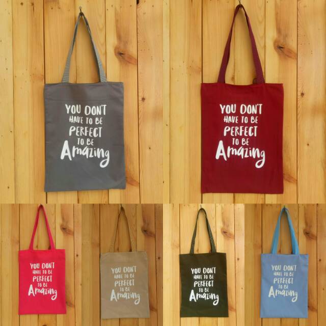 [BISA COD] TOTEBAG DRILL AMAZING [ADA RESLETING] terfavorit harga grosir bahan drill halus premium