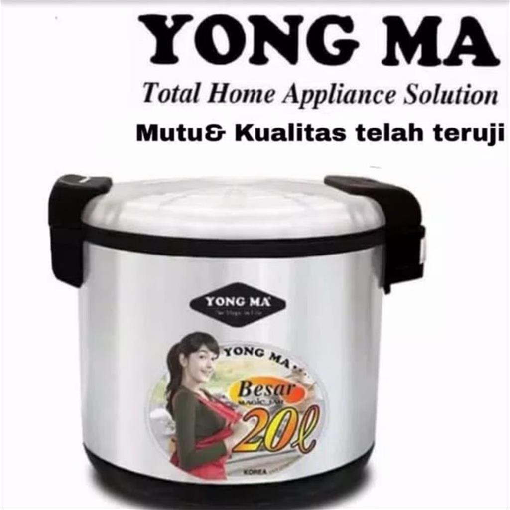 Magic Jar / Penghangat Nasi Yong Ma JUMBO Kapasitas 20 Liter YMJ 501 / SMJ 5019