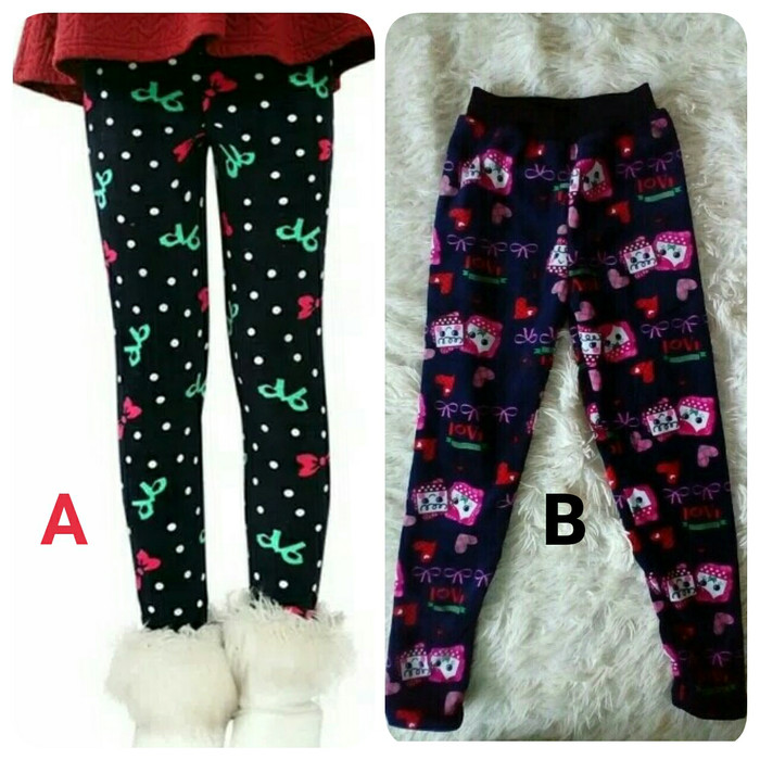 Celana legging import halus tebal anak perempuan batita 2 Celana legging import halus tebal anak perempuan batita 2
