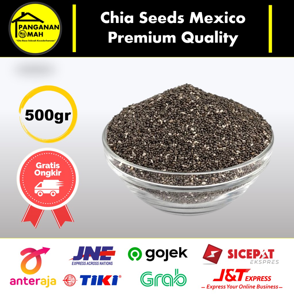 

Chia Seed / Chia Seeds Mexico 500gr - Grade A+ Super Quality