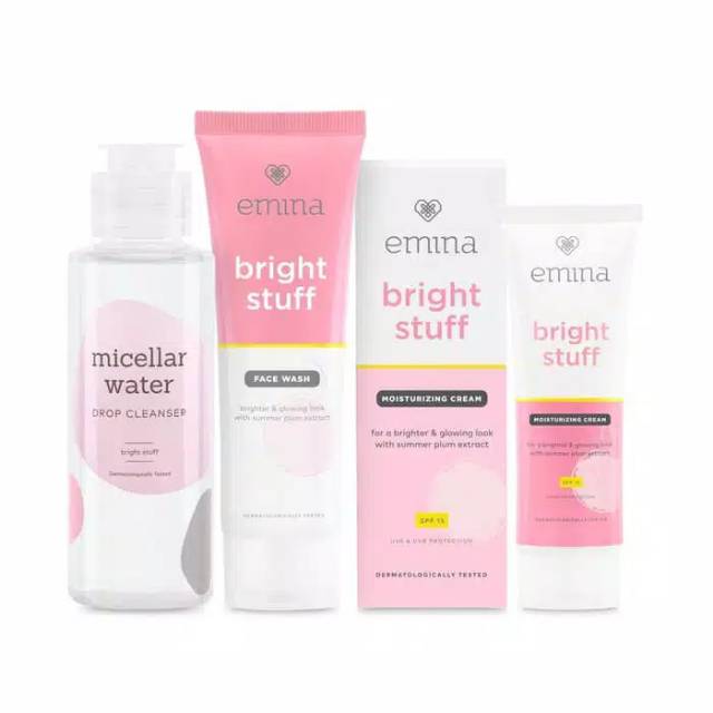 Emina Bright stuff / emina pencerah / pelembab